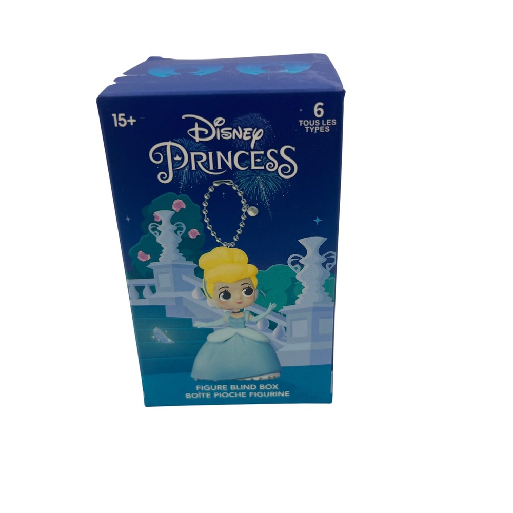 Miniso Disney Princess Collection Figure Blind Box Keychain Sealed Mystery Box